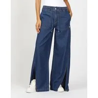 GANG Weite Jeans 94PAIGE WIDE mit eingesetztem Seitenstreifen