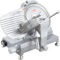 GastroHero Elektromesser Aufschnittmaschine ASM250, Wurstschneidemaschine, 240 W