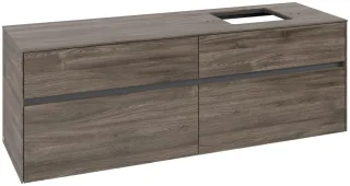 Villeroy & Boch Waschtischunterschrank Collaro C13600 1600x548x500mm Stone Oak C13600RK
