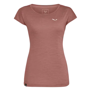 SALEWA - Puez Melange Dry'Ton T-Shirt Damen - Beige (Gr.44)
