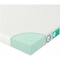 emerspring, Topper Gelschaum Matratzentopper H2, 5 cm & 9 cm, waschbarer Bezug, 5 cm hoch, Komfort-Upgrade für festere Matratzen ohne zusätzliche Höhe im Alltag