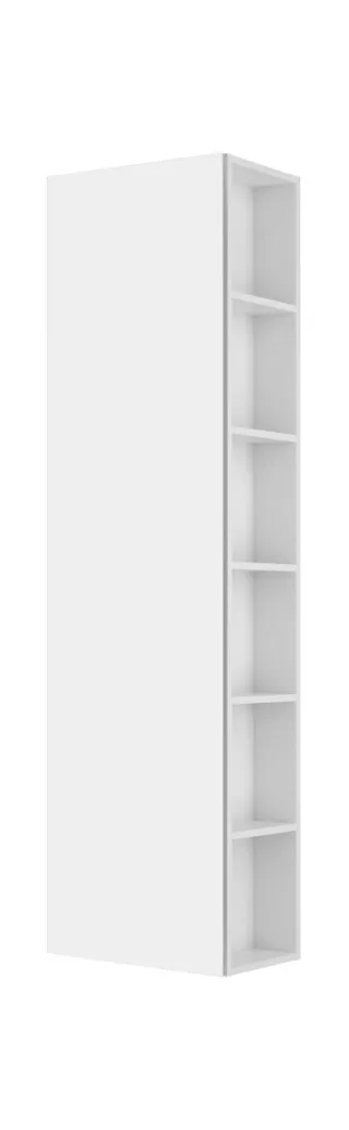 Keuco Hochschrank X-Line 33132,Regal rechts anthrazit/Glas anthrazit, 480x1750x300mm, 33132110001 33132110001