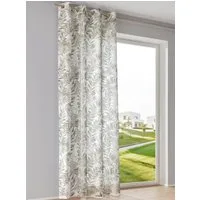 heine Gardine Dekostore (1 St), Ösen, halbtransparent, Fertigstore gerade Form