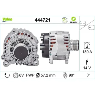 Valeo Lichtmaschine 180A Seat Skoda VW 444721