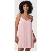 Les Lunes Negligé BLOOM Sleep Dress shiny Nachthemd, Satin Optik, weich, atmungsaktiv, Slip Dress, Sleepwear