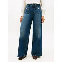 Tommy Hilfiger High-waist-Jeans DNM MINE 70'S WIDE LEG HW