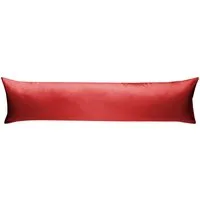 BETTWAESCHE-MIT-STIL Seitenschläferkissenbezug Mako Satin Seitenschläferkissen Bezug 40x145 cm & 40x200 cm einfarbig, (1 Stück)