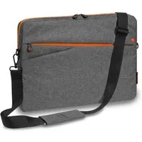 PEDEA Laptoptasche FASHION Umhängetasche mit Polsterung 13,3 / 15,6 / 17,3 Zoll, Umhängetasche mit dicken Polsterung und fleeceartigem Innenfutter
