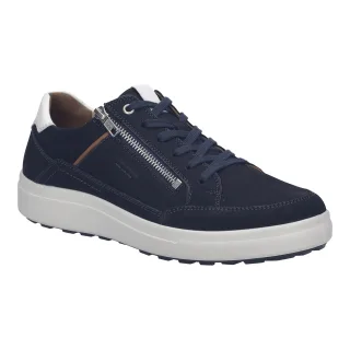 Josef Seibel Sneaker "Maddox 07" Komfortschuh, Schnürschuh, Freizeitschuh mit Reißverschluss, G-Weite