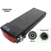 PowerSmart E-Bike Akku für Saxonette Advanced Plus, Saxonette Advanced Sport, Saxonette CLASSIC Plus 2.0 Li-ion 14000 mAh (36 V)