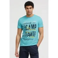 CAMP DAVID Rundhalsshirt mit Necktape