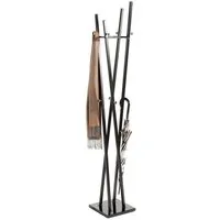 IDIMEX Kleiderständer VITUS, Kleiderständer Garderobenständer Kleiderstange Stand Garderobe Metall