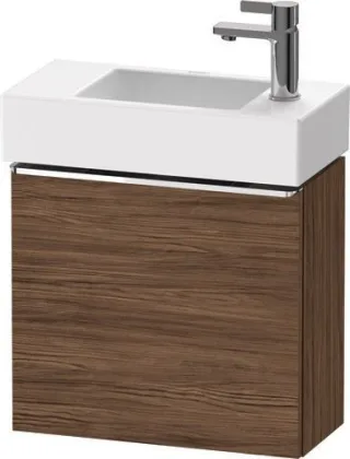 Duravit D-Neo Waschtischunterbau wandhängend Nussbaum dunkel Matt 484x222x440 mm - DE4219R10210000 DE4219R10210000