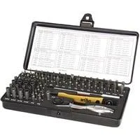 Bit-Satz Micro-Bit Set ESD schwarz/gelb, 65-teilig