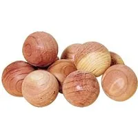 Bürstenhaus Redecker Garderobenhaken Bürstenhaus Mottenschutz Mottenkugeln Zedernholz (10er-Set)