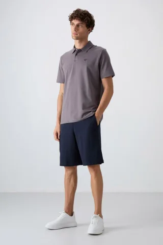 Herren Weitbeinige Cargo-Shorts