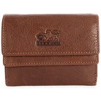 BRANCO Mini Geldbörse Kleine Damen-Geldbörse / Portemonnaie, Leder Braun, Branco 35250