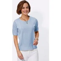 Witt Strickpullover Pullover Kurzarm Bouclé