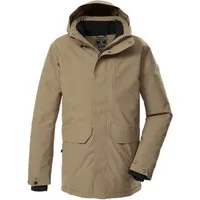 Killtec Parka KOW 85 MN PRK Wasserdicht, atmungsaktiv, abnehmbare Kapuze, recyceltes Material