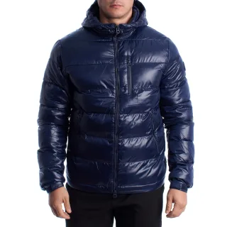 Herren Wattierte Jacke mit Kapuze 66512