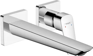 Hansgrohe 2-Loch Waschtischarmatur Unterputz Fine Logis F-Set chrom, 71256000 71256000