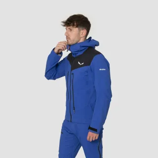 SALEWA - Ortles 3L Powertex Jacke Herren - Blau (Gr.52)