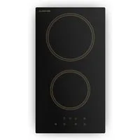 Klarstein Elektro-Kochfeld Victoria, Elektrische Kochfelder 2 Kochzonen 3000 W Touch Timer