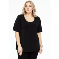 YOEK Langarmshirt Damen T-Shirt Kurzarm Große Größen
