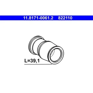 ATE F?hrungsbolzen f?r Bremssattel  11.8171-0061.2