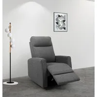 OTTO home Relaxsessel KAYLI mit Schaukel-, Dreh und Liegefunktion, Webstoff, Federkern, Lesesessel, TV-Sessel mit Reclinerfunktion, 360° drehbar
