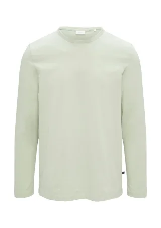 s.Oliver Red Label - Softes Langarmshirt aus Baumwolljersey beige - Gr. - M