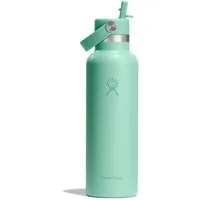 Hydro Flask Trinkflasche 21 OZ Standard Flex Straw Cap, 621 ml, TempShield® doppelwandige Vakuumisolierung