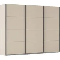 OTTO home Schwebetürenschrank Kleiderschrank Schrank Garderobe AGORDO mit Dekor- oder Hochglanzfront (Breiten 203/271/315/360 cm in drei Griff-Farben - NEU: Farbe SCHWARZ) durchdachte Innenausstattung, in 4 Breiten und 2 Höhen MADE IN GERMANY