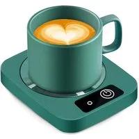Minicloss Tassenwärmer USB Tassenwärmer 45°C – Becherwärmer für Kaffee, Tee & Milch, Schreibtisch Heizplatte für Büro und Zuhause