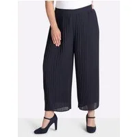 Sheego Shorts Plisseehose erhöht