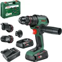 Bosch Home & Garden Akku-Bohrschrauber »AdvancedDrill 18V-80 QuickSnap«, Inkl. 2x Akku PBA 18V 2,5Ah und Ladegerät