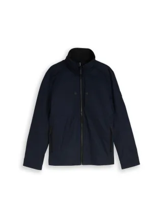 Tom Tailor - Übergangsjacke aus wasserabweisendem Material sky captain blue - Gr. - XXL