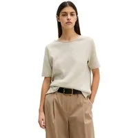 Marc O'Polo Strickpullover aus Organic-Cotton-Leinen-Mix