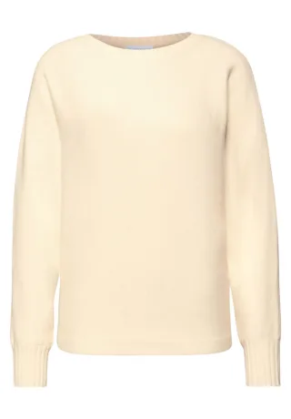 Street One - Dolman Pullover beige - Gr. - 44