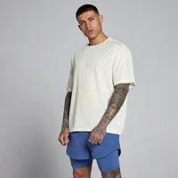 MP Herren Hybrid Oversized Mesh T-Shirt – Nebel - XS