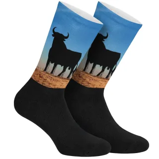 Lustige bedruckte lange Socken für Männer und Frauen