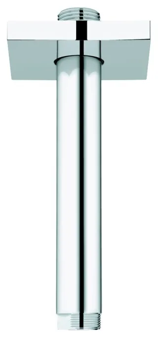 GROHE Deckenauslass Rainshower 27485 eckige Rosette Länge 142mm chrom 27485000