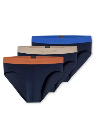 SCHIESSER - 3PACK Rio-Slip sortiert 17 - Gr. - 9
