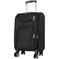 Trendyshop365 Weichgepäck-Trolley Maribor, 4 Größen, 4 Farben, 4 Rollen, Weichgepäck, Zwillingsrollen, Zahlenschloss, 2 Außentaschen, Dehnfalte