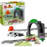 LEGO® Eisenbahntunnel und Schienen – Erweiterungsset (10425) Konstruktionsspielsteine, (20 St), LEGO DUPLO Town, Made in Europe
