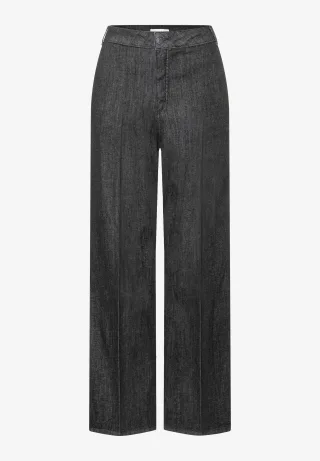 MORE & MORE - Weite Black Denim denim - Gr. - 44
