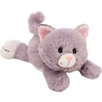Nici Kuscheltier Homies GREEN, Katze grau 20 cm liegend