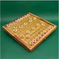 ROMBOL Denkspiele Spiel XIANGQI - edles, chinesisches Schachspiel, Strategiespiel, Holzspiel