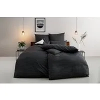 Bruno Banani Bettwäsche Jassen, Renforcé-Tencel™ Lyocell, 2 teilig, moderne Bettwäsche aus Baumwolle, Streifen-Design, mehrere Qualitäten
