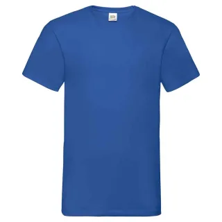 Fruit of the Loom - "Valueweight" T-Shirt V-Ausschnitt für Herren/Damen Unisex (Königsblau)